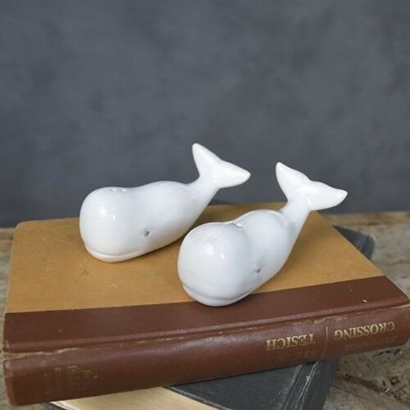 Other - White Whale Salt and Pepper Shakers